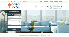 Desktop Screenshot of casaeciabh.com.br