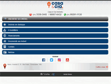 Tablet Screenshot of casaeciabh.com.br